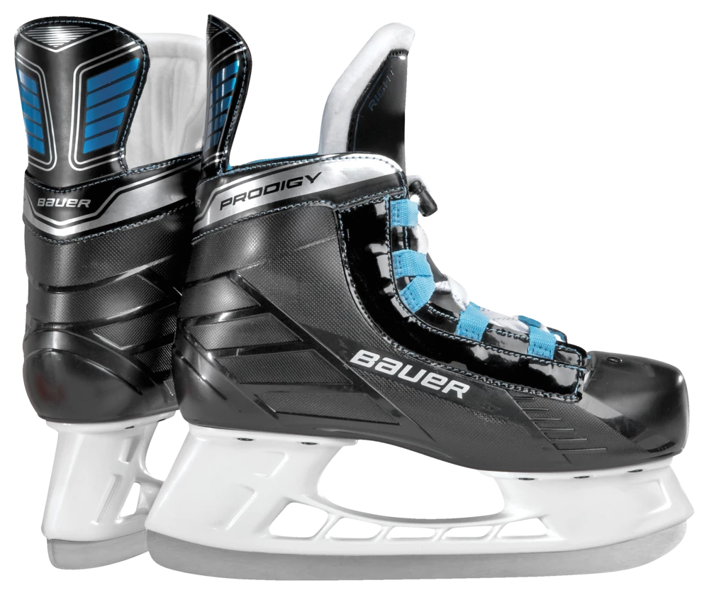 Bauer Prodigy Hockey Skates, Black/Blue, Junior - Image 3