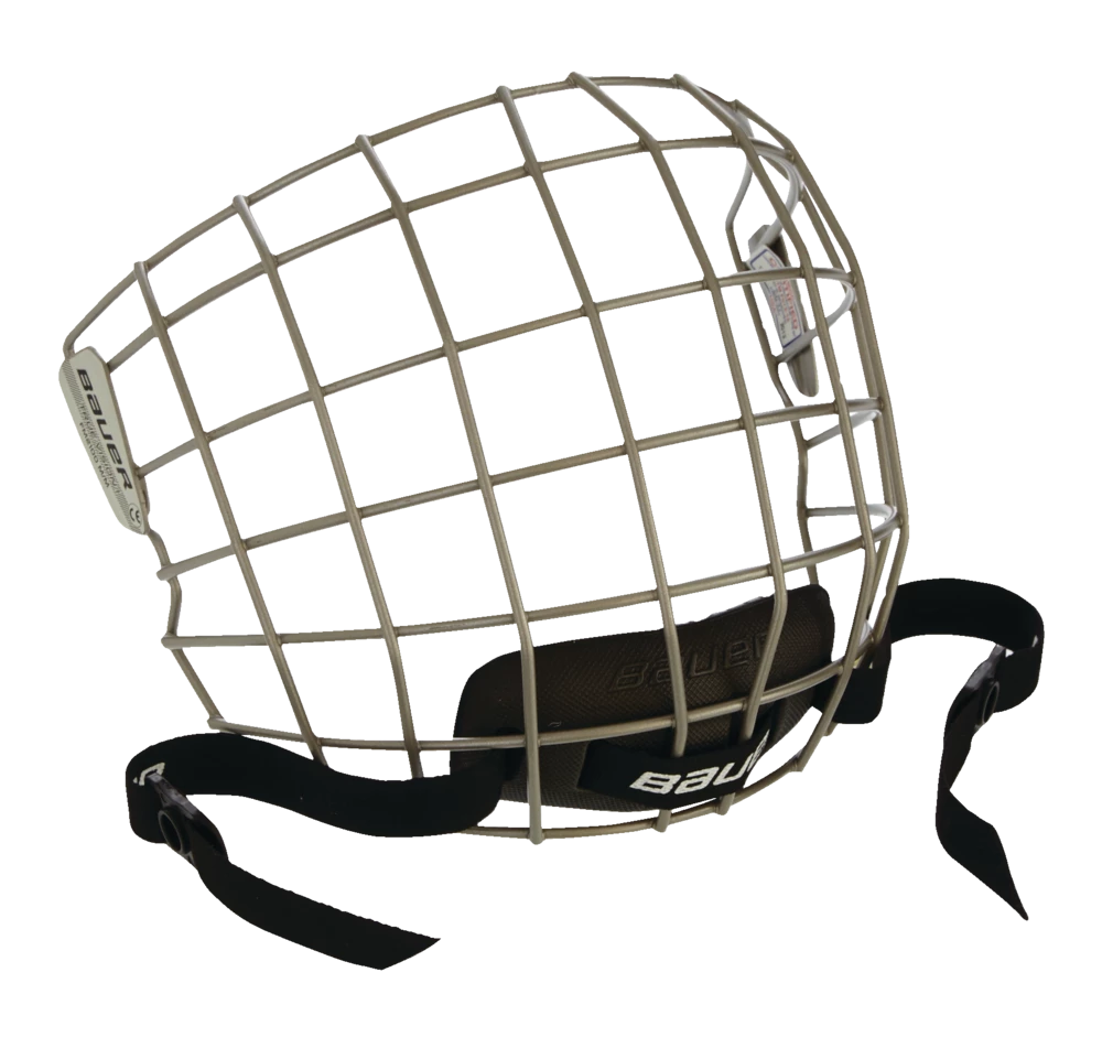 Bauer 2100 Junior/Senior Hockey Cage Mask, Silver