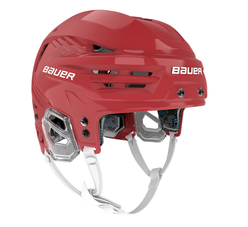 Bauer RE-AKT 85 Hockey Helmet, Red