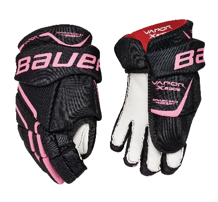 Bauer Vapor X:Edge Junior Hockey Gloves, Assorted Colours, 12-in