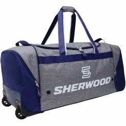 Sherwood Heavy-Duty Wheeled Hockey Bag, 38-in