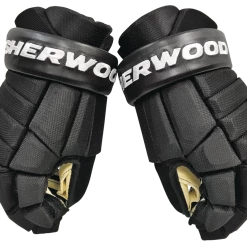 Sherwood 5030 Senior Hockey Gloves, 14-in, Black