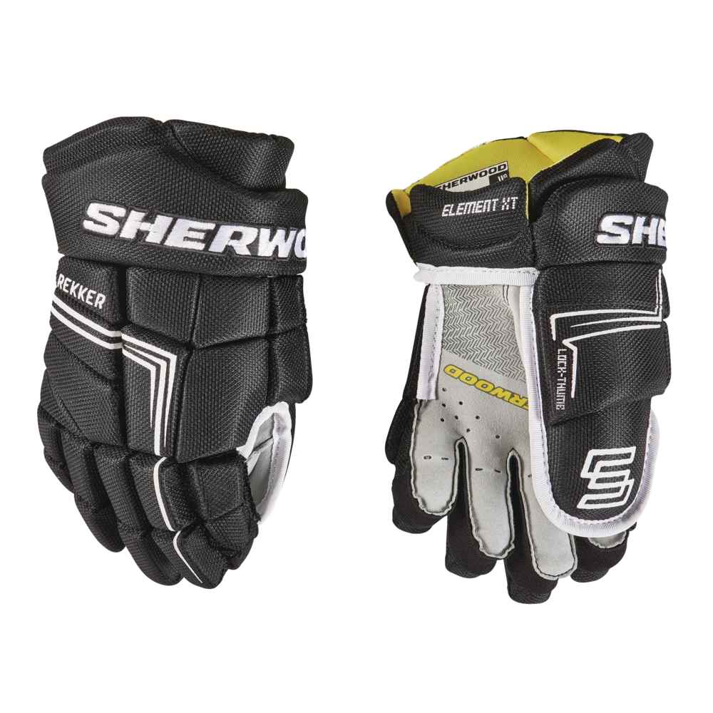 Sherwood Rekker Element XT Hockey Gloves, Junior, 11-in